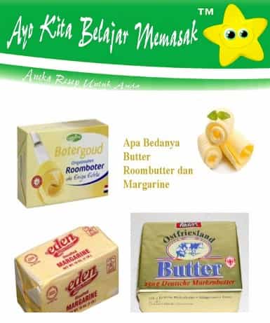 Bedanya Roombutter dan Margarine itu Apa ? Apa Bedanya Butter dengan Mentega Margarine