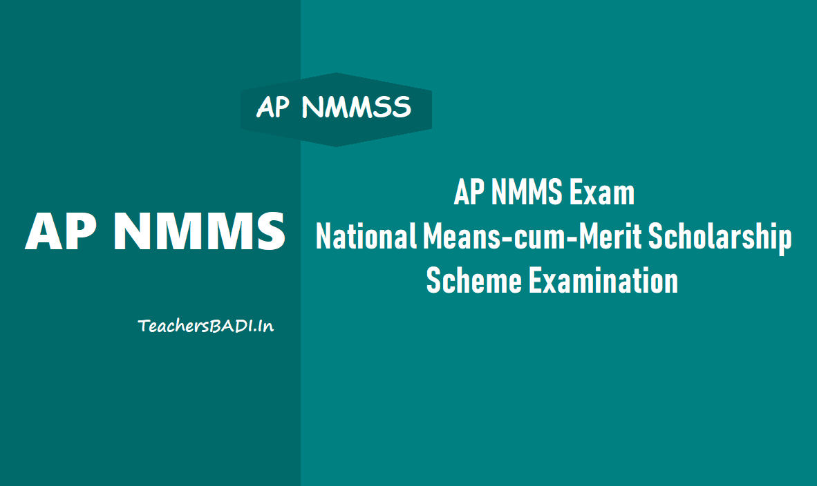 Ap Nmms Exam 2018 National Means Cum Merit Scholarship Scheme
