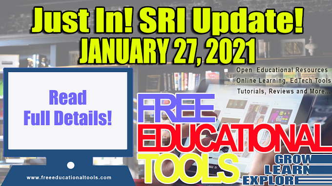 Just In! SRI Update! January 27,2021[GOOD NEWS!]