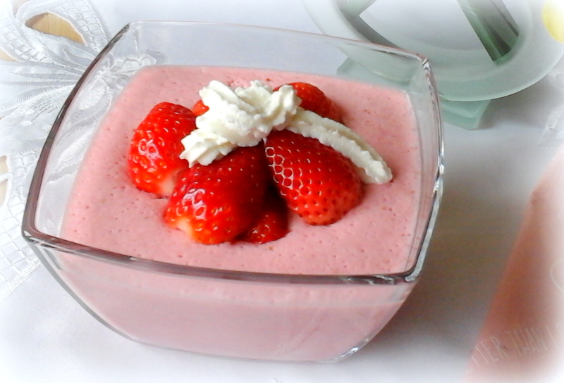 Simi´s Foodblog: Erdbeer Mousse