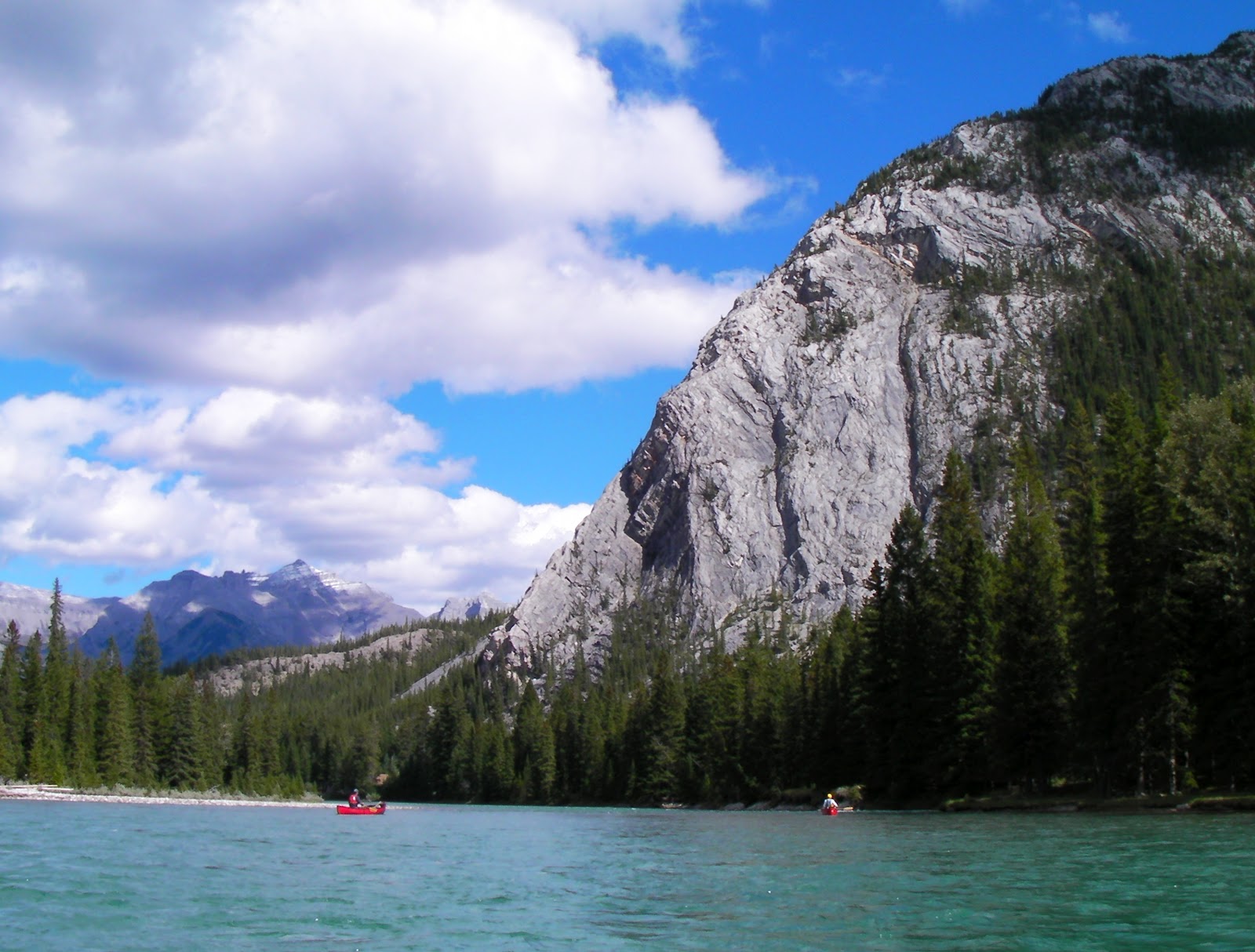 Revlo Recent Canoe Paddles On The Bow River Banff National Park