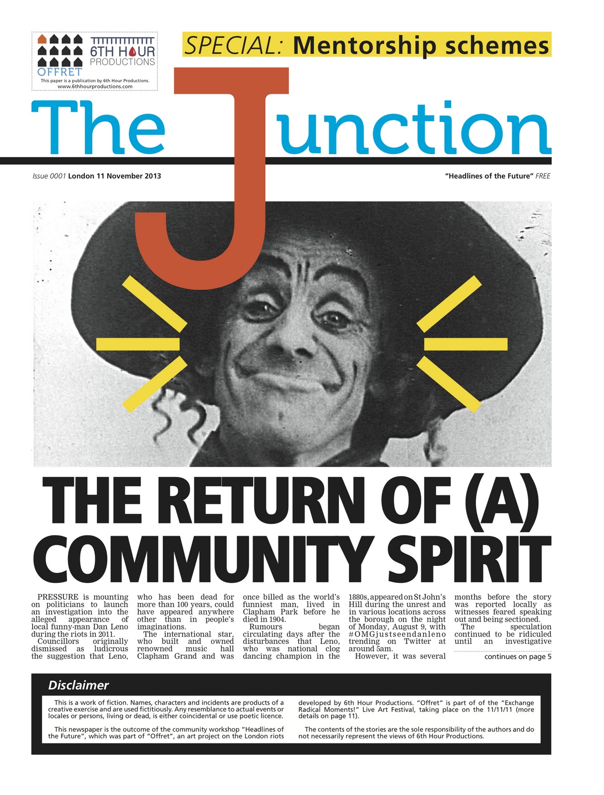 Offret The Junction Newspaper The Junction A community written