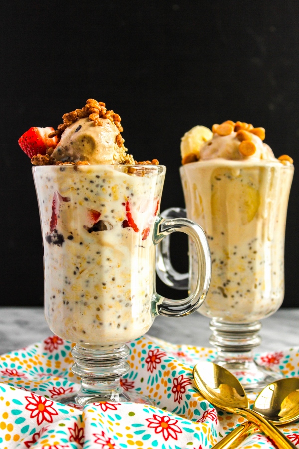 Ice Cream Breakfast Parfaits