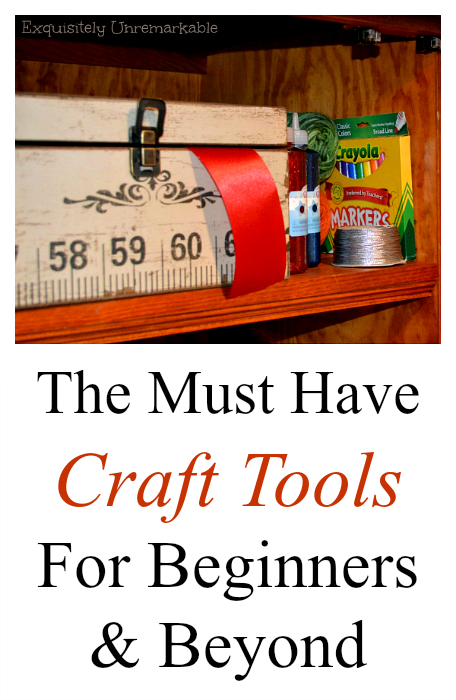 The Must Have Craft Tools List