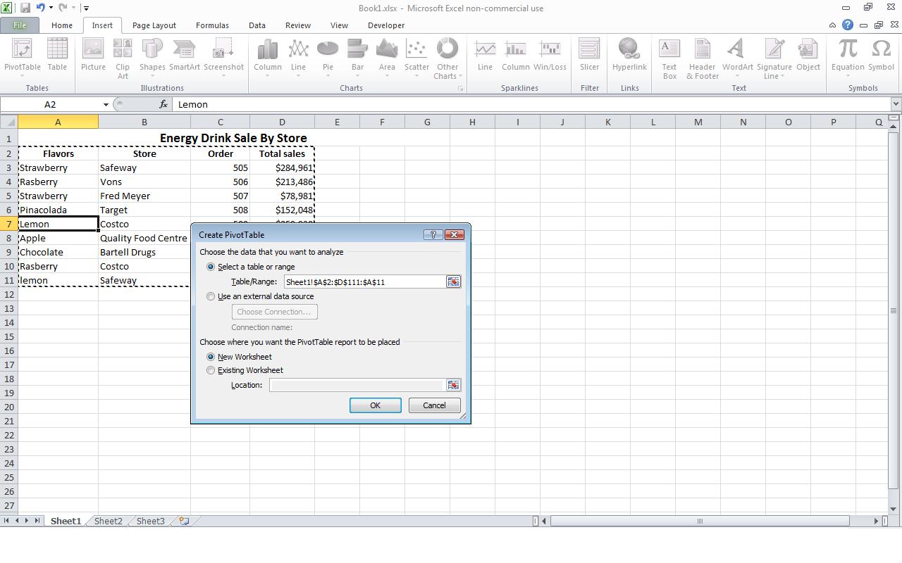 power-of-excel-creating-pivot-table-using-excel-sheet