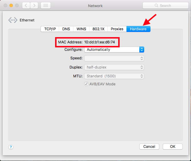 where is the mac address on a mac pro where is the mac address on a mac pro