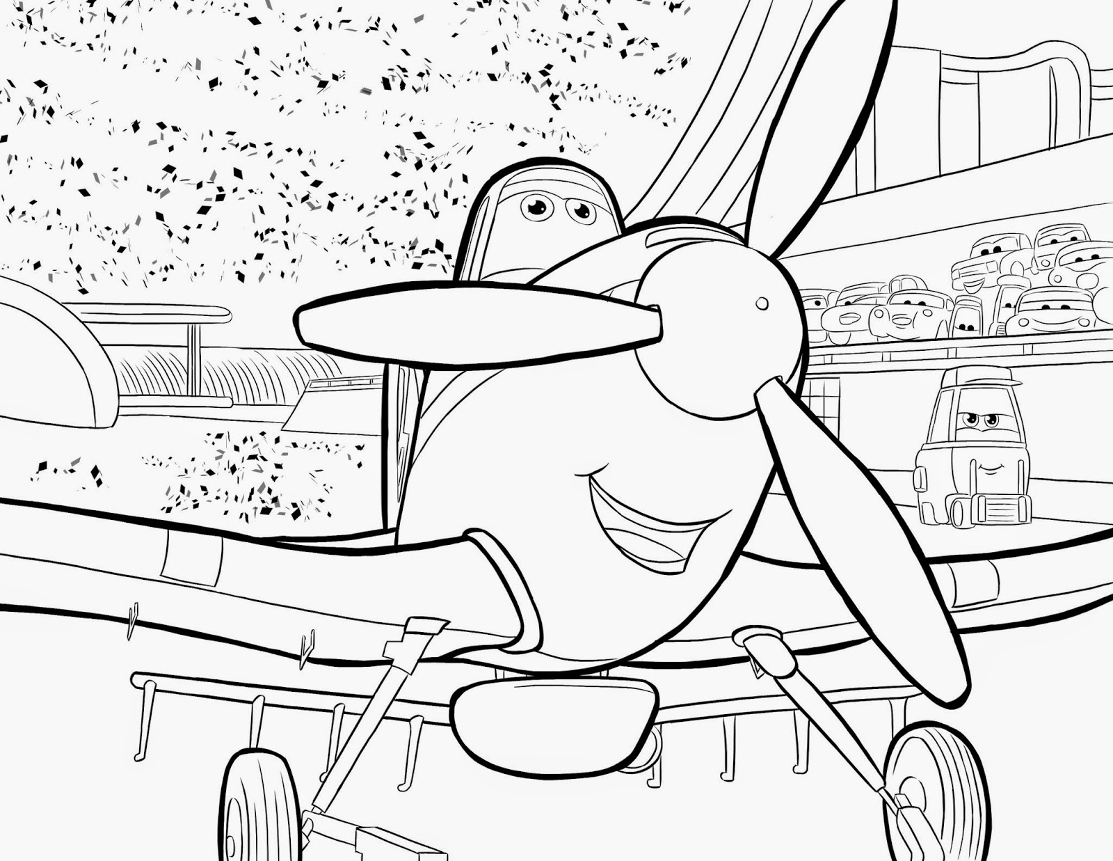 Disney Planes coloring pages coloring.filminspector.com