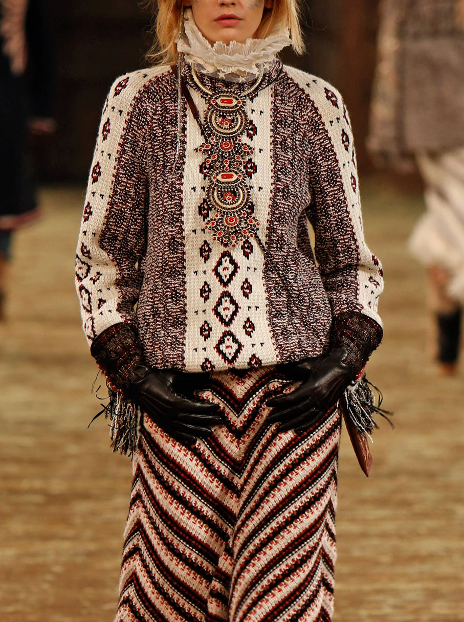 CHANEL flashback: It's a reinvention of something I don't really know..