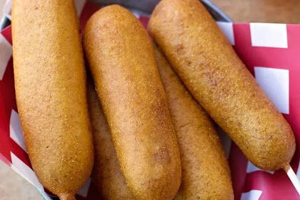 HOMEMADE HONEY CORN DOGS