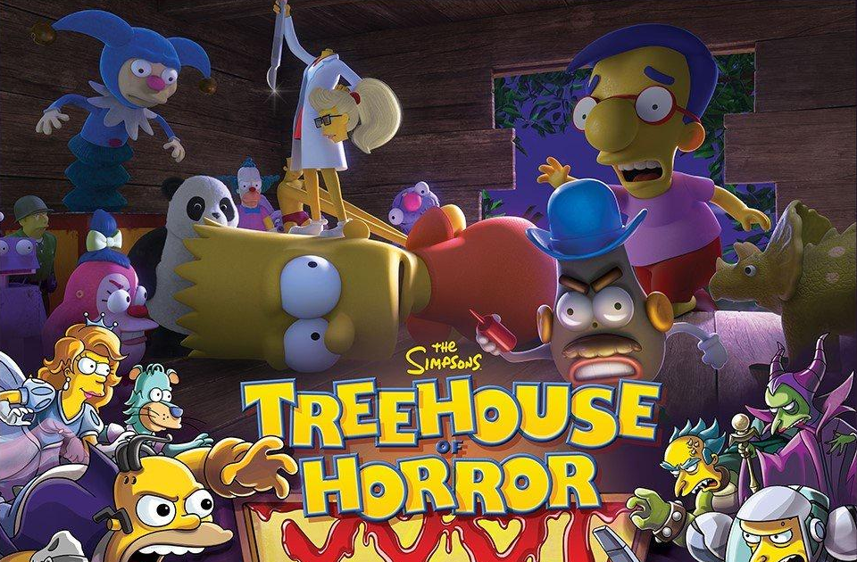 The Horrors of Halloween THE SIMPSONS TREEHOUSE OF HORROR XXXI Poster
