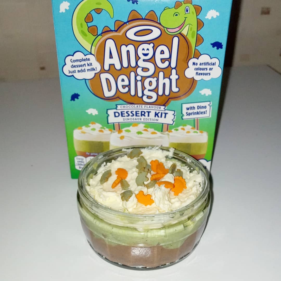 Supersupergirl's Food Reviews Angel Delight dessert kits space