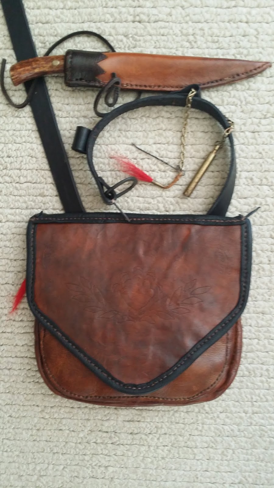 Contemporary Makers New Hunting Pouch by Jack Weeks