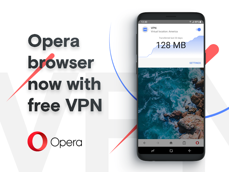 Opera is introducing the free, built-in VPN in the Android Version 51