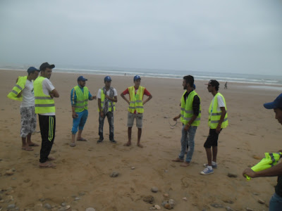 شباب إمسوان : حملة نظافة شاطئ تلضي 2015