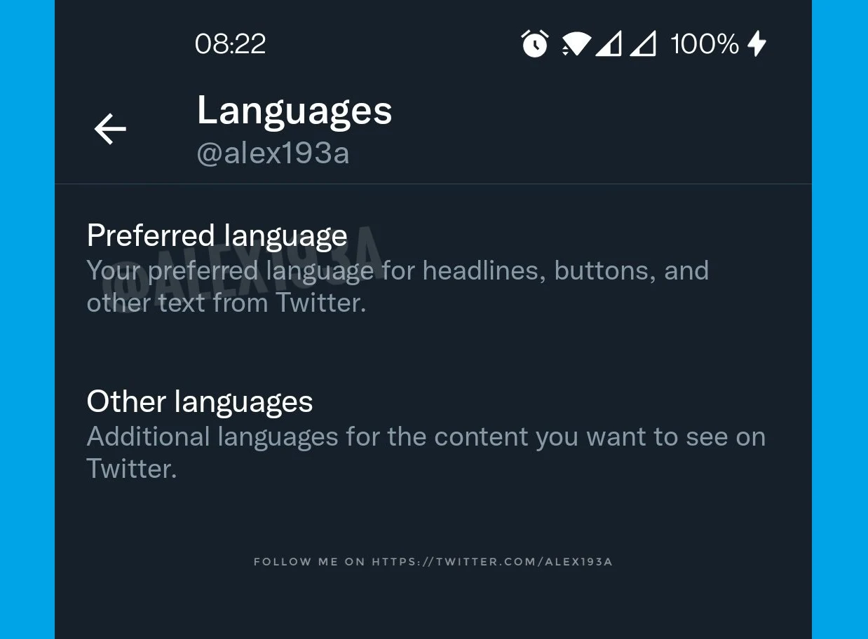 Twitter Tests The Much Awaited In Application Language Change