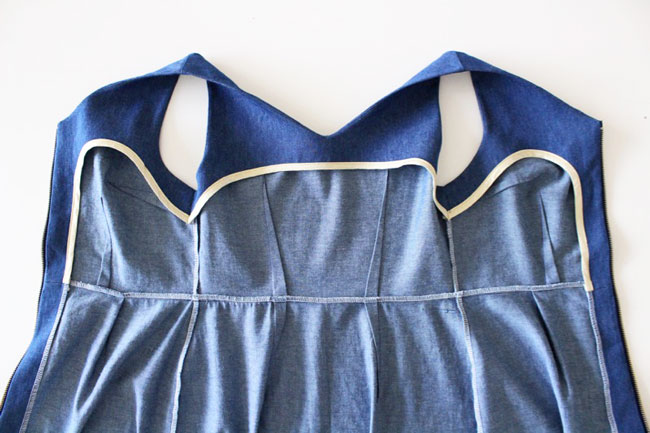 Denim YoYo Dress - Tilly and the Buttons