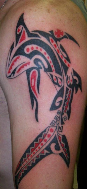 Trend Tattoos: Tribal Shark Tattoo
