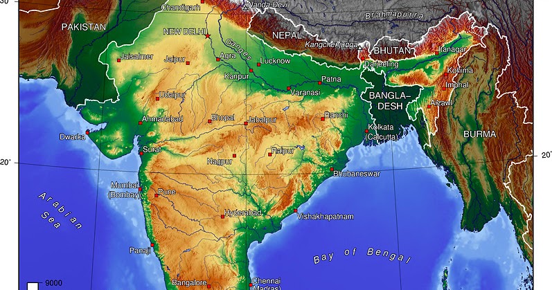 Introduction of Geographical Features of India in History