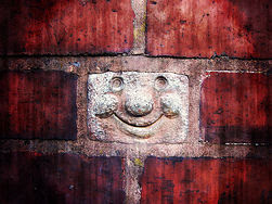 A happy brick