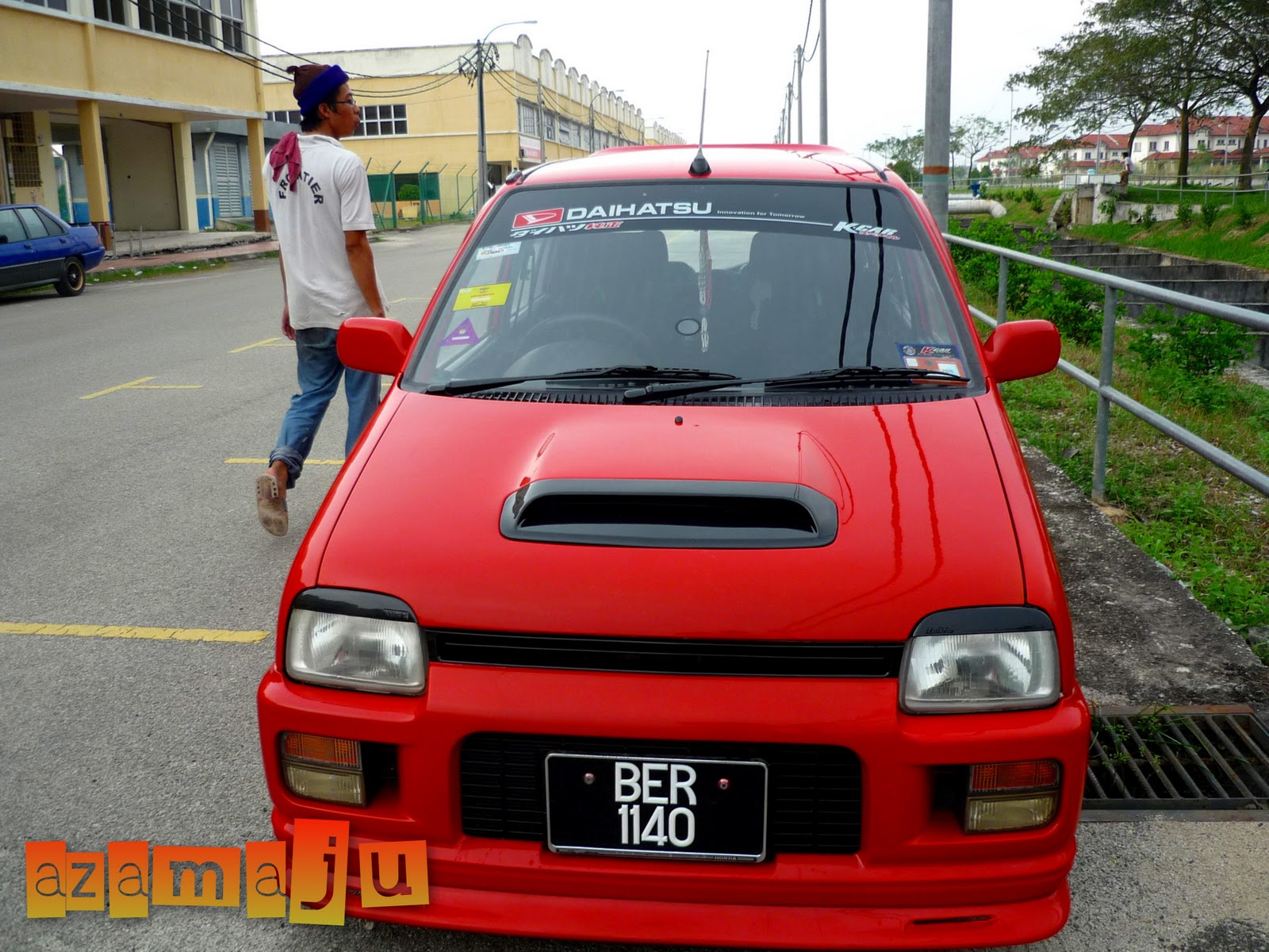 Kancil red+gold pearl