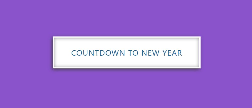 How to Create a Countdown Timer with JavaScript & CSS