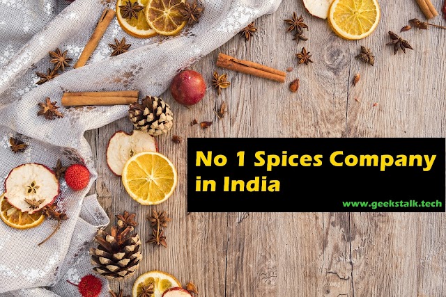 No 1 Spices Company in India