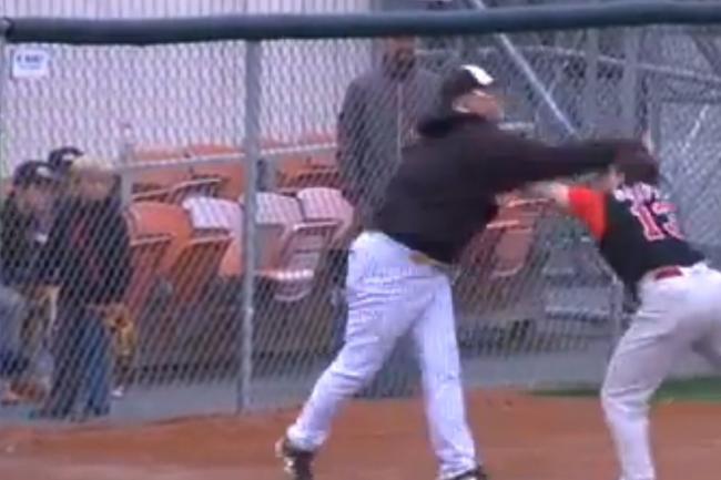 The Other Paper Alaska Baseball League Coaches Throw Down Set