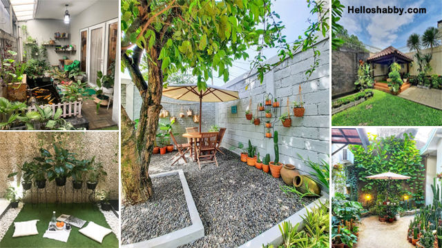 7 Beautiful Backyard Ideas ~ HelloShabby.com : interior and exterior