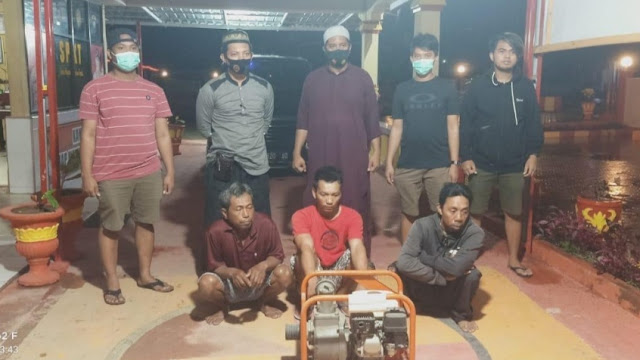 Polisi Amankan DPO Pencuri Mesin Pompa Air di Kecamatan Belawa 