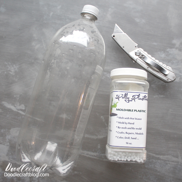 Upcycled Craft 2 Liter Bottle Terrarium Cloche Diy