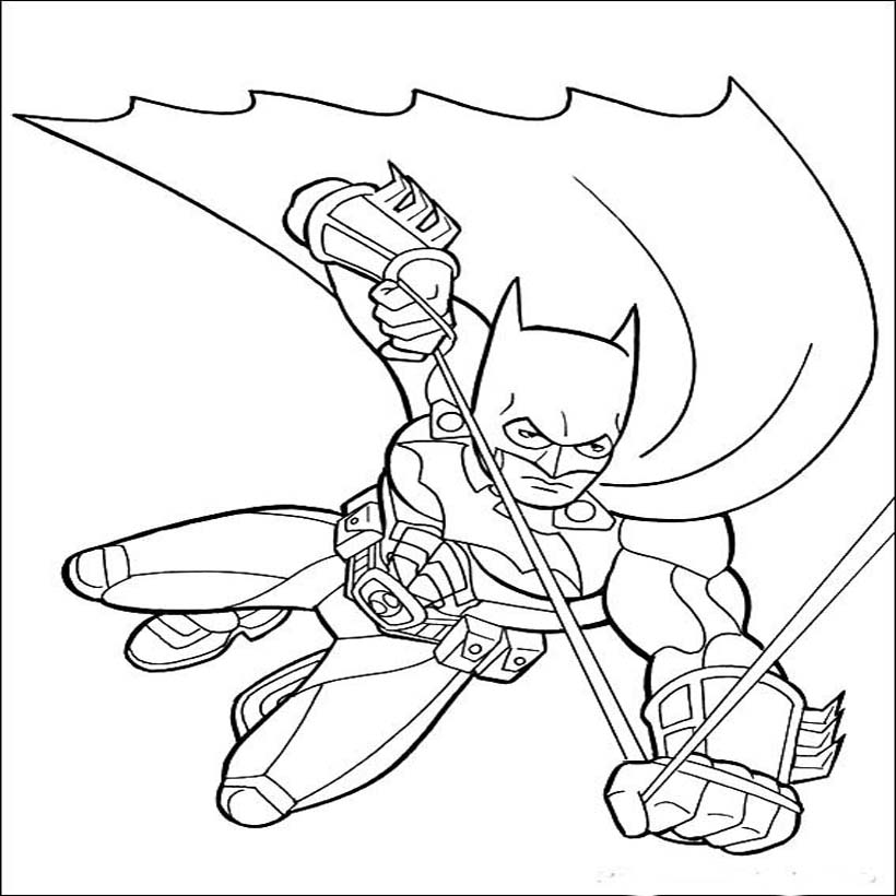 Batman coloring pictures pages for kids Coloring Pictures