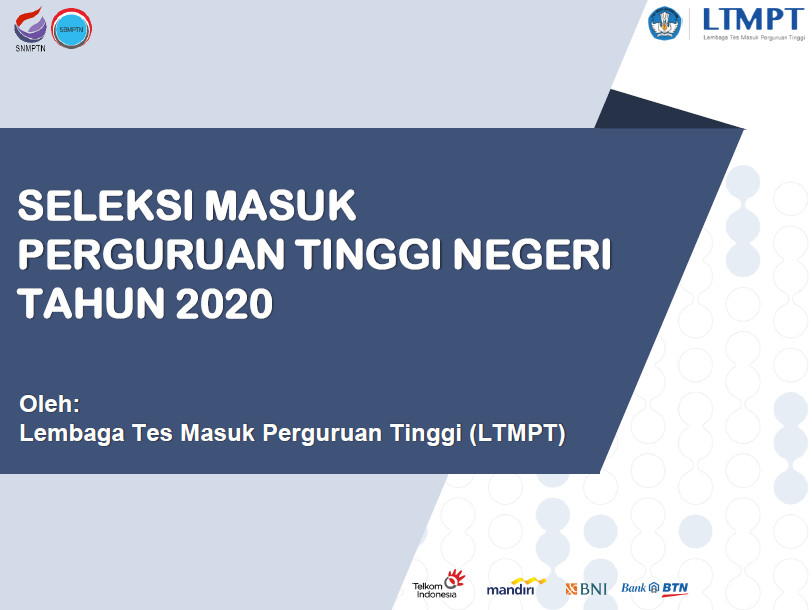 Unduh Materi Sosialisasi Snmptn Utbk Sbmptn 2020 Bk Sman 3 Jember