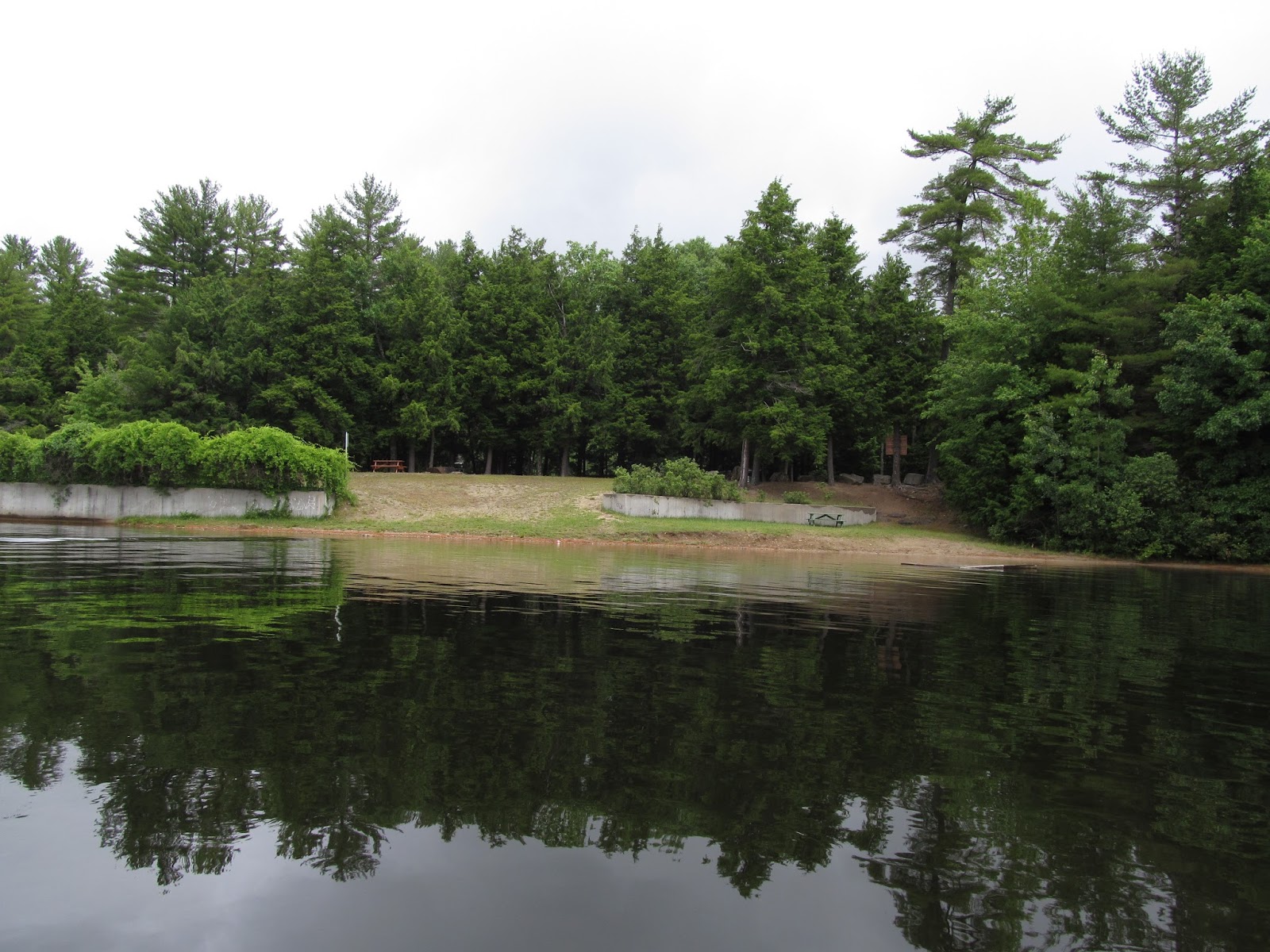 Recreational Kayaking in Maine Sokokis Lake, Limerick, ME
