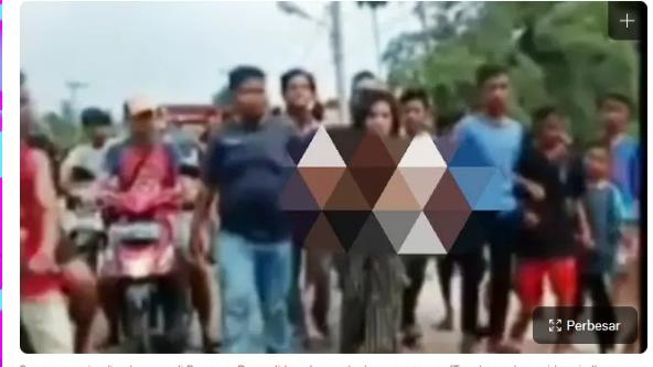 Video Viral Wanita Telanjang Dada Diarak Pemuda Dan Anak Anak Di Pasaman Begini Faktanya Menurut Polisi Infomenia