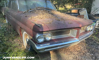 Not so rusty gold. Keep looking, maybe you will find your own dream car like this 1962 Grand Prix out there!