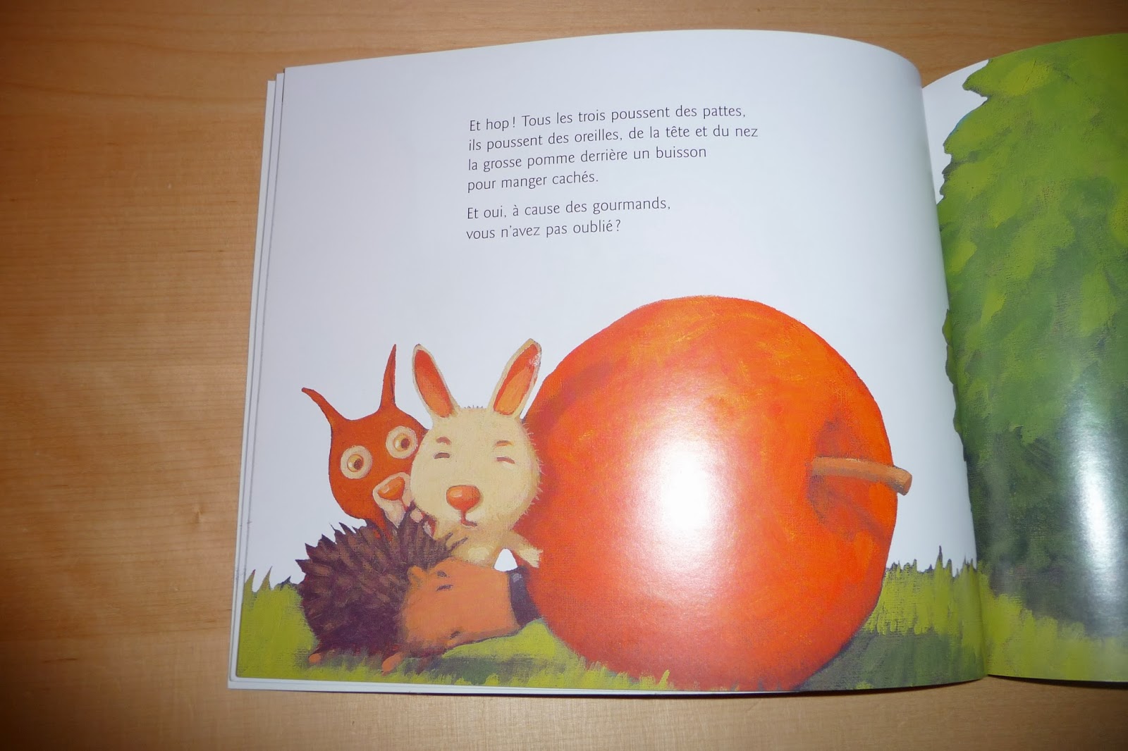 Raconte moi une histoire: Le petit herisson partageur