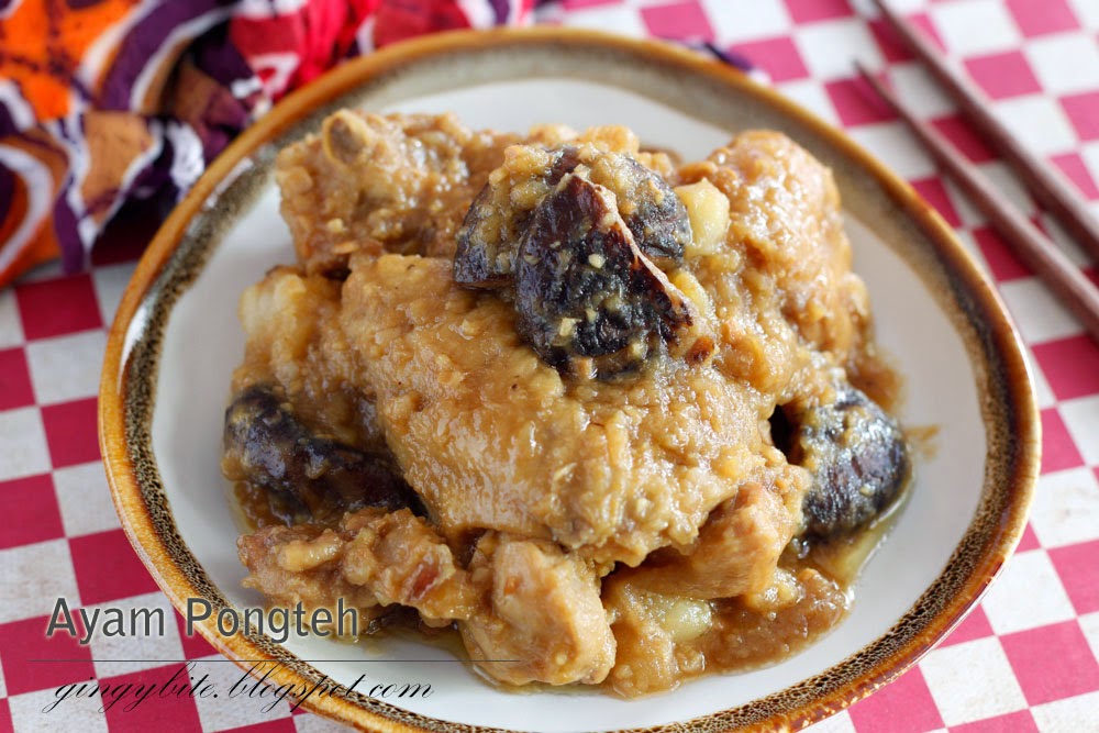 Ayam Pongteh / Nyonya Chicken and Potato Stew 娘惹豆酱土豆焖鸡