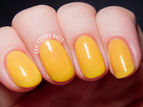 Contrary Polish Meyer Lemon via @chalkboardnails