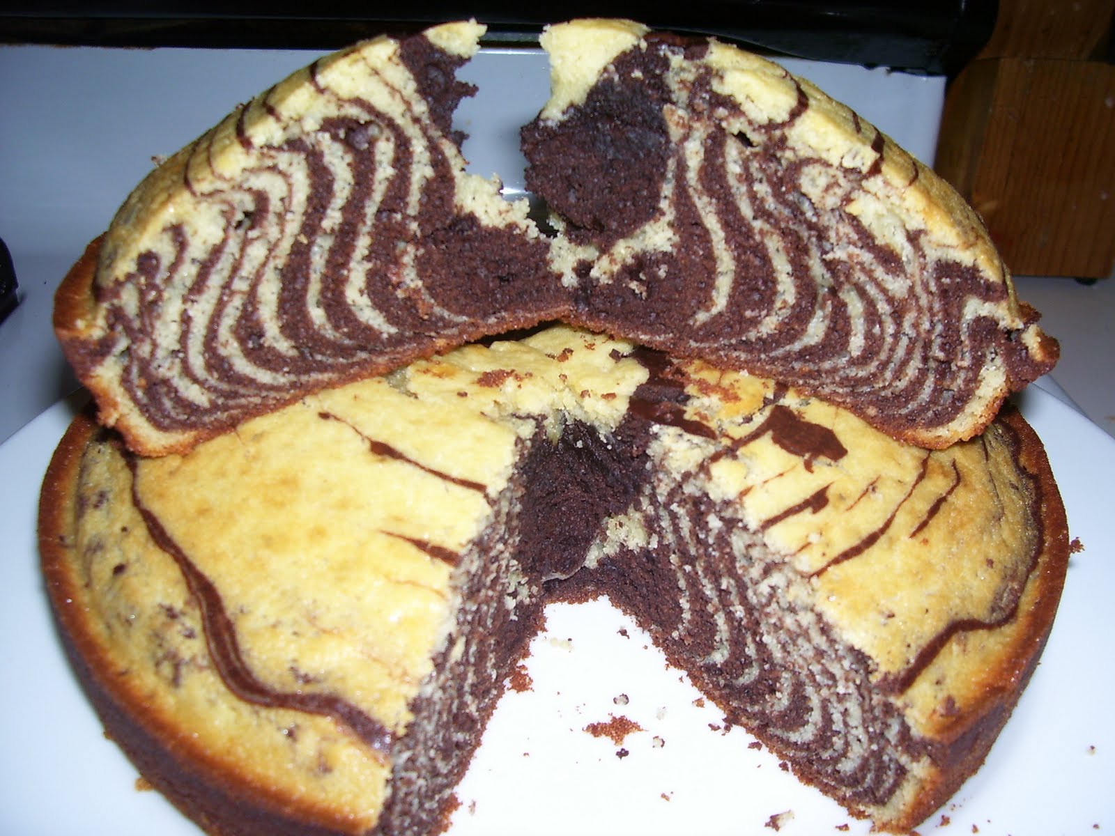 Oven Delights: Zebra Cake