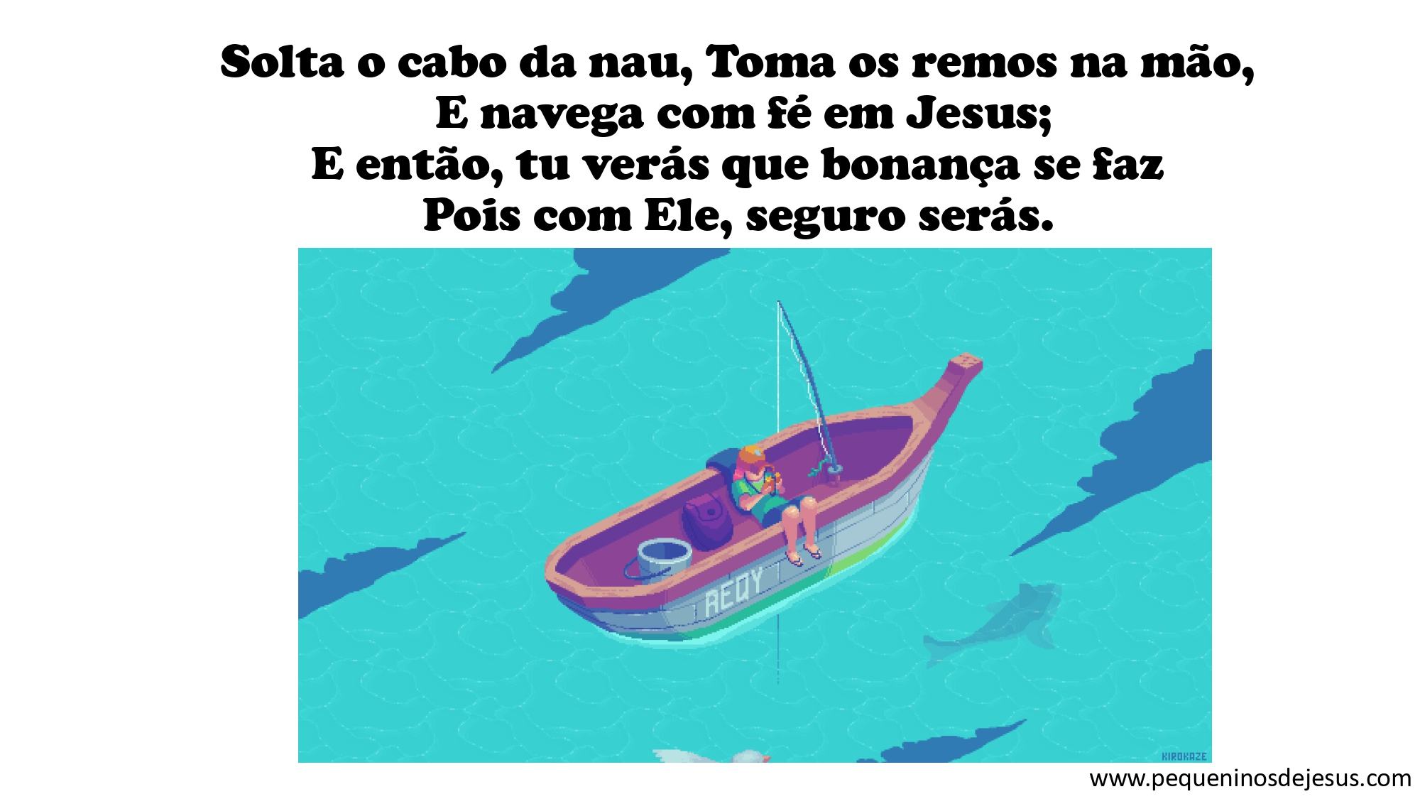 Pequeninos de Jesus Harpa Cristã para crianças Hino nº467 Solta o cabo da nau Pequeninos de Jesus Harpa Cristã para crianças Hino nº467 Solta o cabo da nau