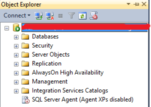 Cửa sổ Object Explorer