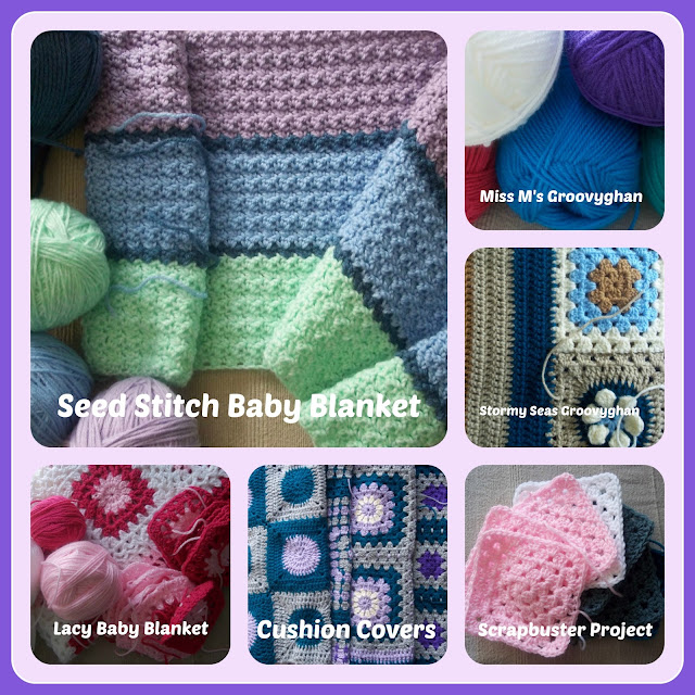 seed stitch baby blanket seed stitch