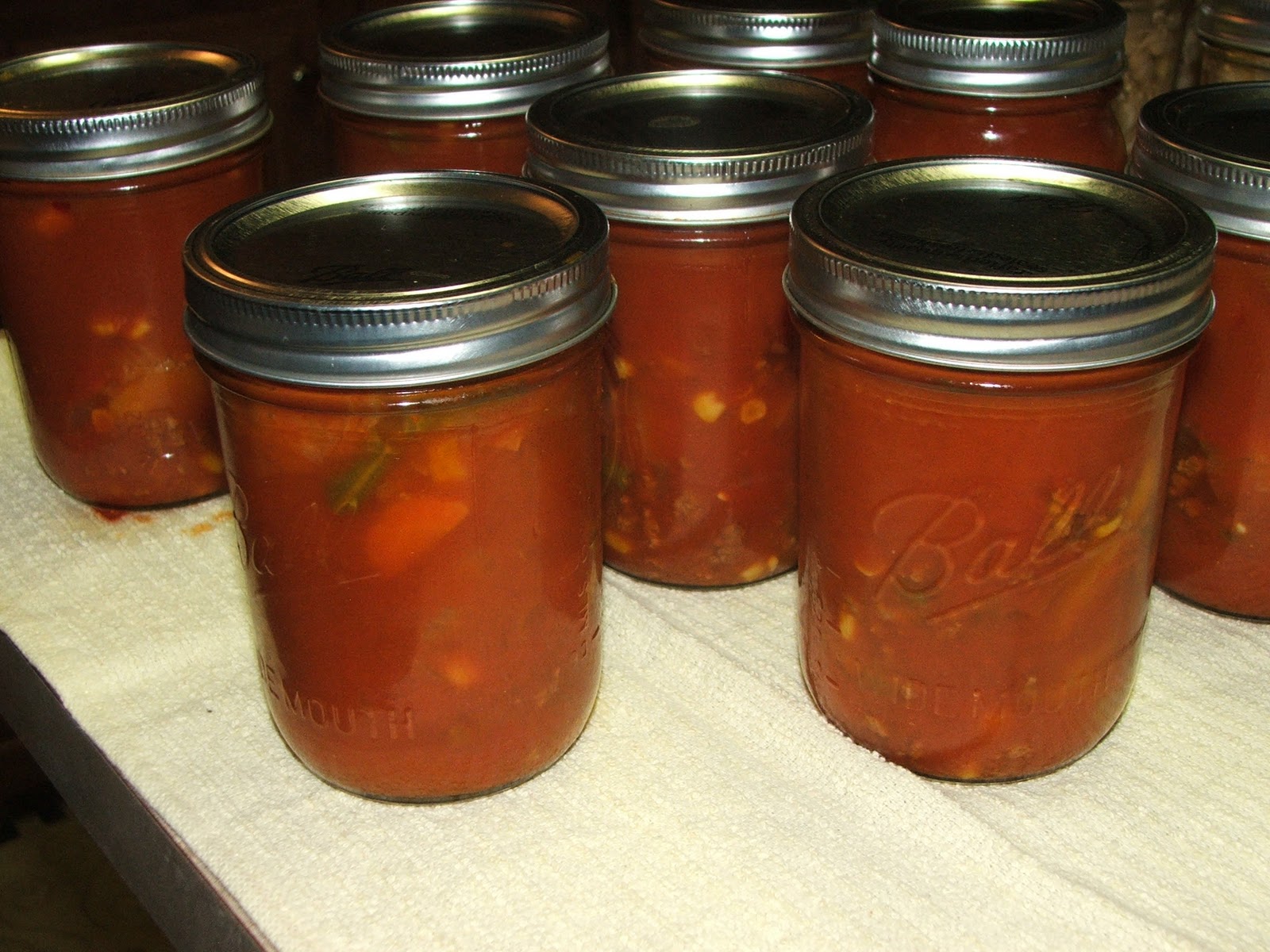 Canning Granny Grab N Go Canned Soup Part 1 Hamburger Vegetable Soup