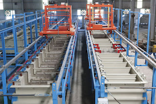 perawatan line plating , jasa las pvc