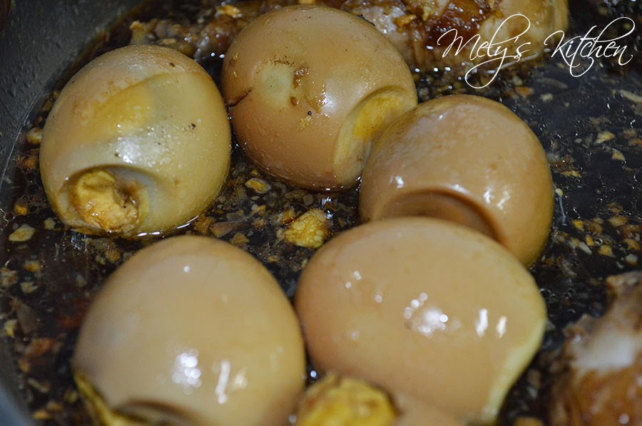 Mely's kitchen Adobong Itlog