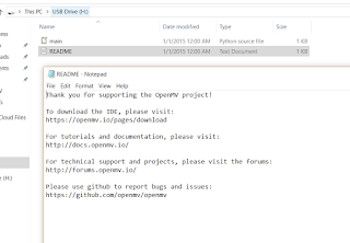 OpenMV detected as a USB Storage Device OpenMV detected as a USB Storage Device