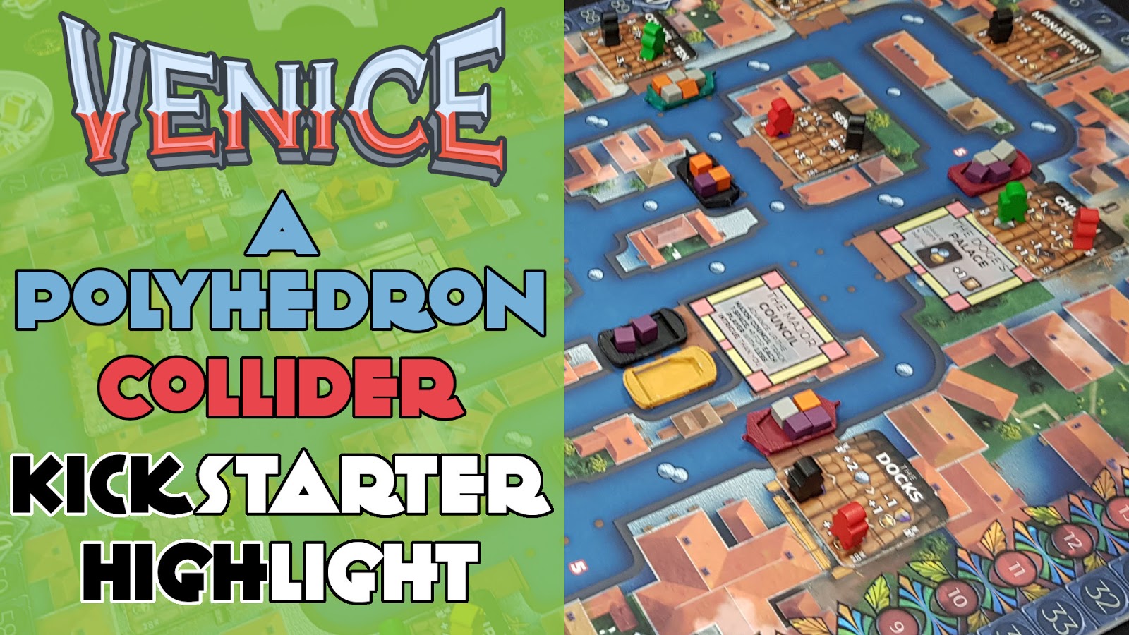 Interview & Overview of Venice A Kickstarter Highlight Polyhedron Collider