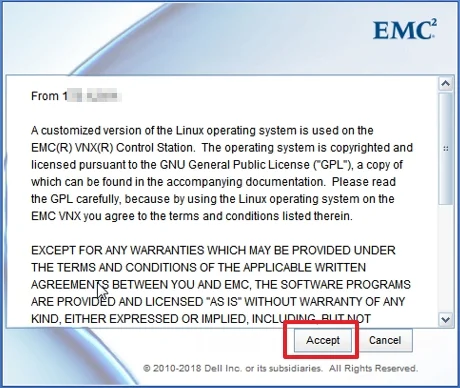 EMC copy to hot spare 步驟3