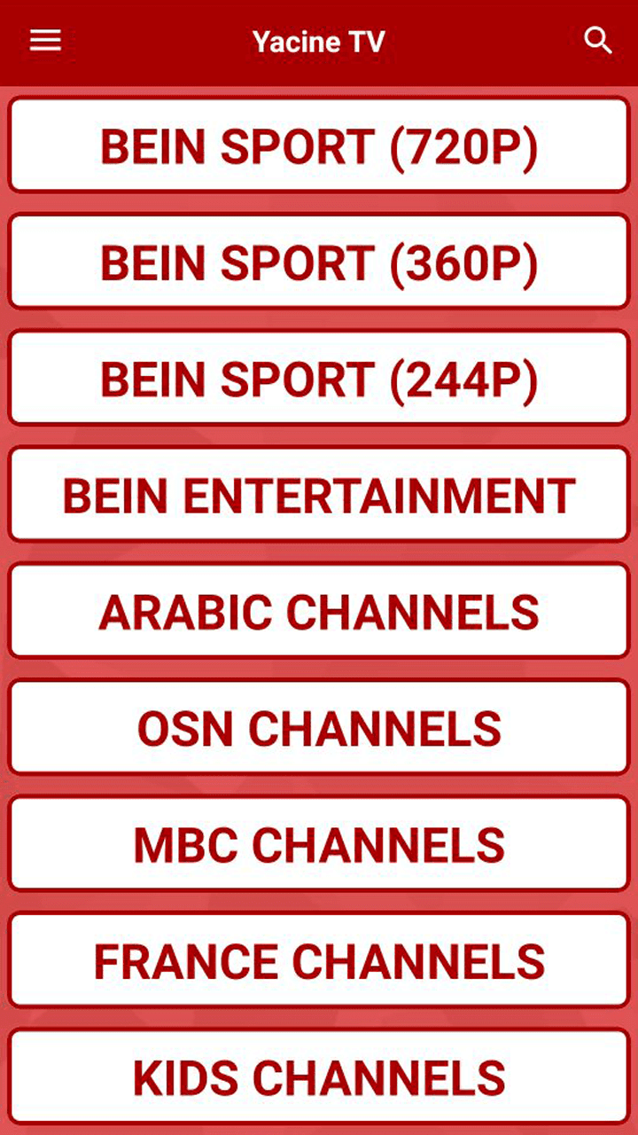 Yacine TV App 2.1