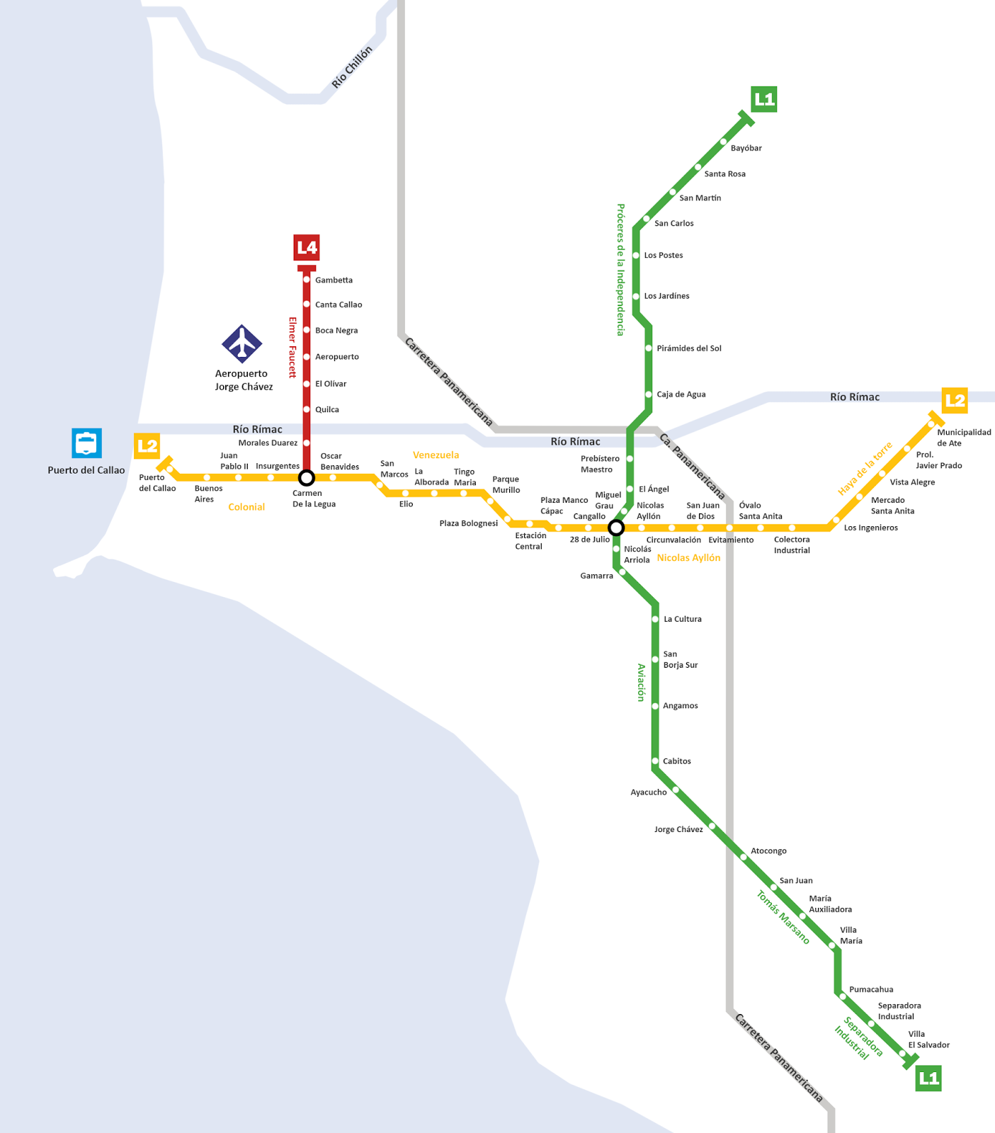 Mapa Del Metro Subterraneo De Lima | Images and Photos finder